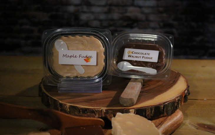 Fudge in Containers