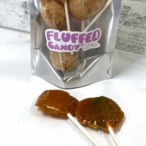 Close up of Caramel Apple Pops