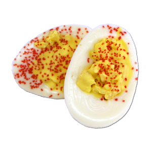 White Chocolate Deviled Eggs