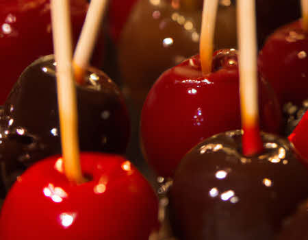 Candy and Caramel Apples